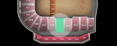 Seat view from Section