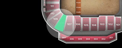 Seat view from Section