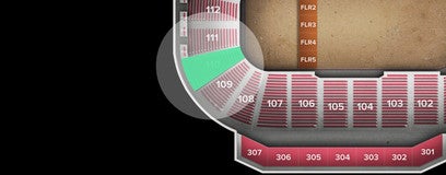 Seat view from Section