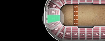 Seat view from Section