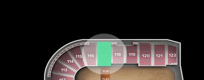 Seat view from Section