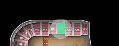 Seat view from Section