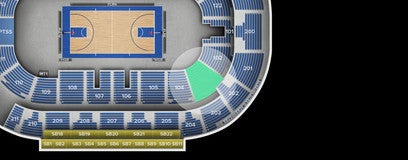 Seat view from Lower Bowl