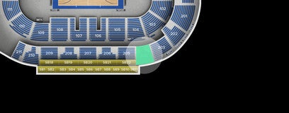 Seat view from Upper Bowl