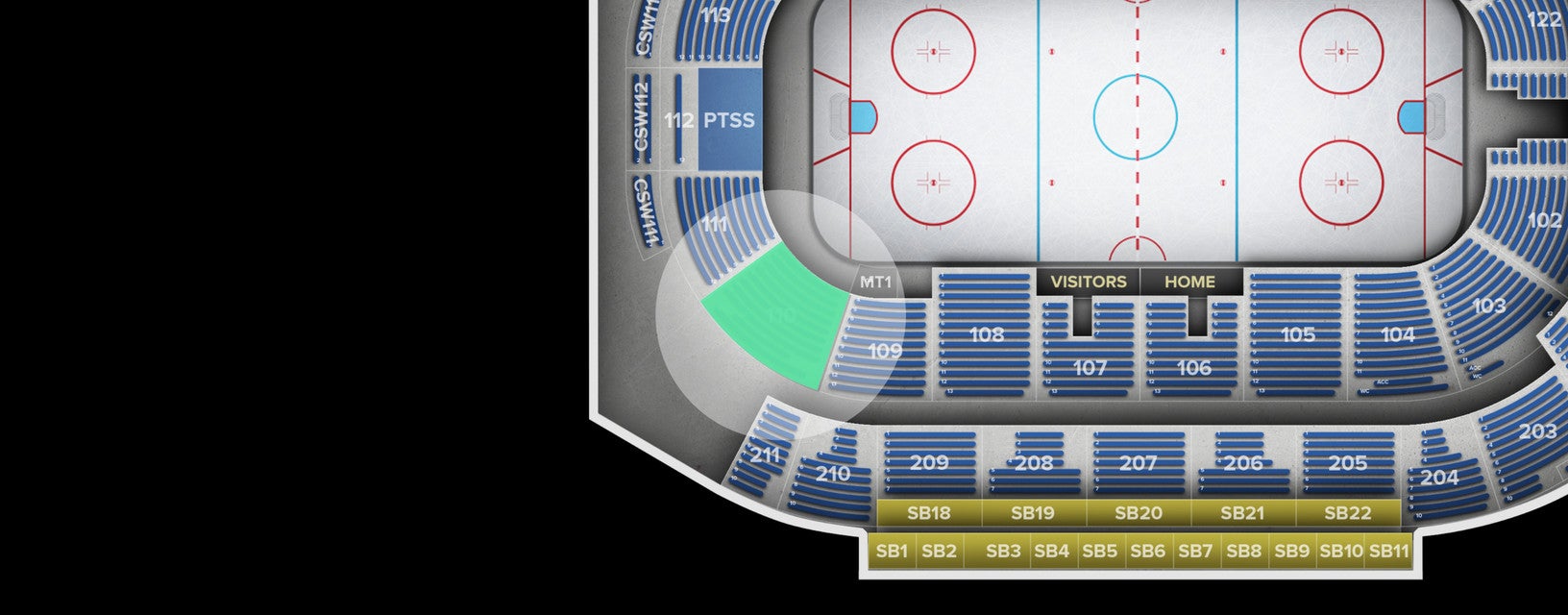 Seat view from Lower Bowl