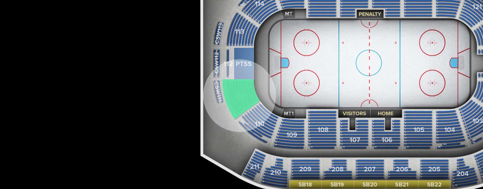 Seat view from Lower Bowl