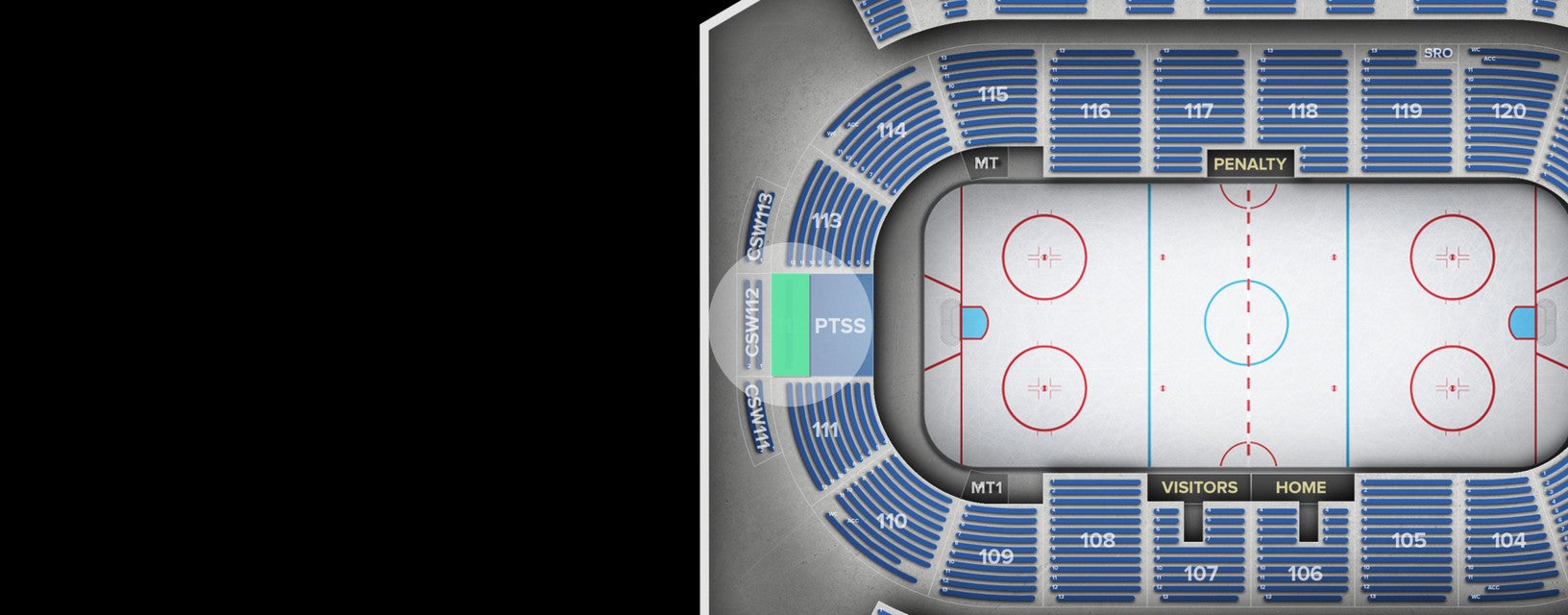 Seat view from Lower Bowl