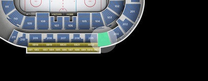 Seat view from Upper Bowl