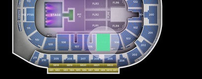 Seat view from Lower Bowl