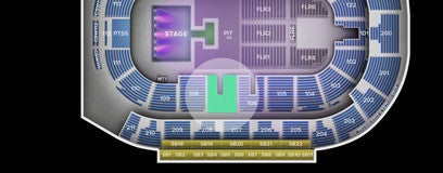 Seat view from Lower Bowl