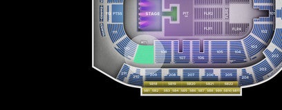 Seat view from Lower Bowl