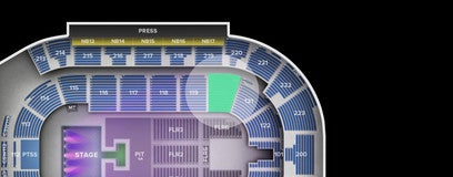 Seat view from Lower Bowl