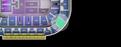 Seat view from Upper Bowl