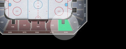 Seat view from Section