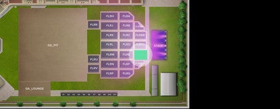 Seat view from Floor