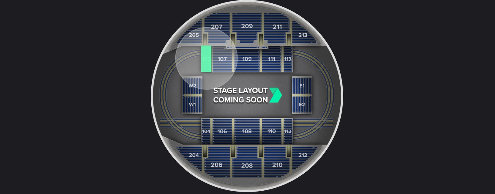 Seat view from Lower