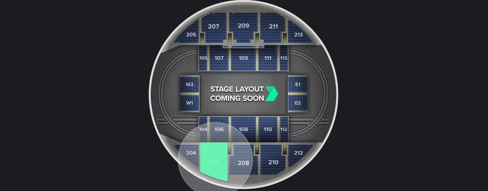Seat view from Upper
