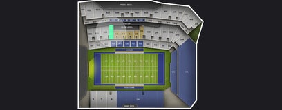 Seat view from Club