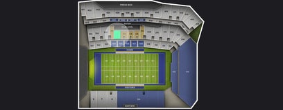 Seat view from Club