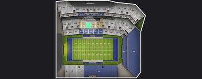 Seat view from Club