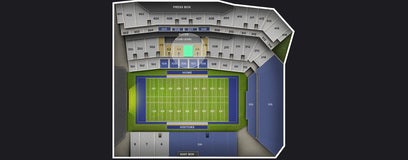 Seat view from Club