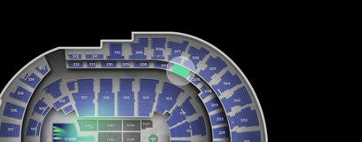 Seat view from Club