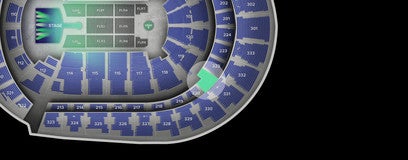Seat view from Club