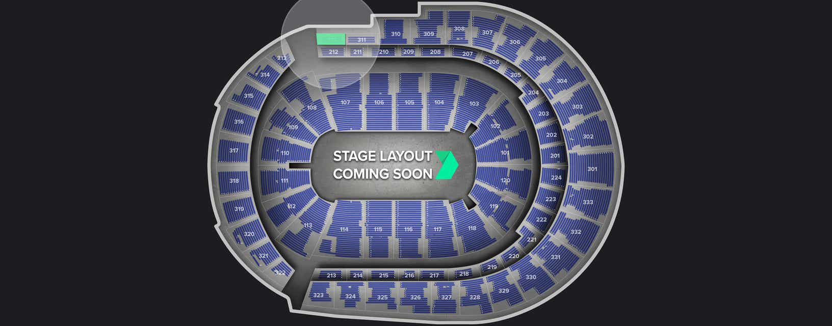 Seat view from Upper