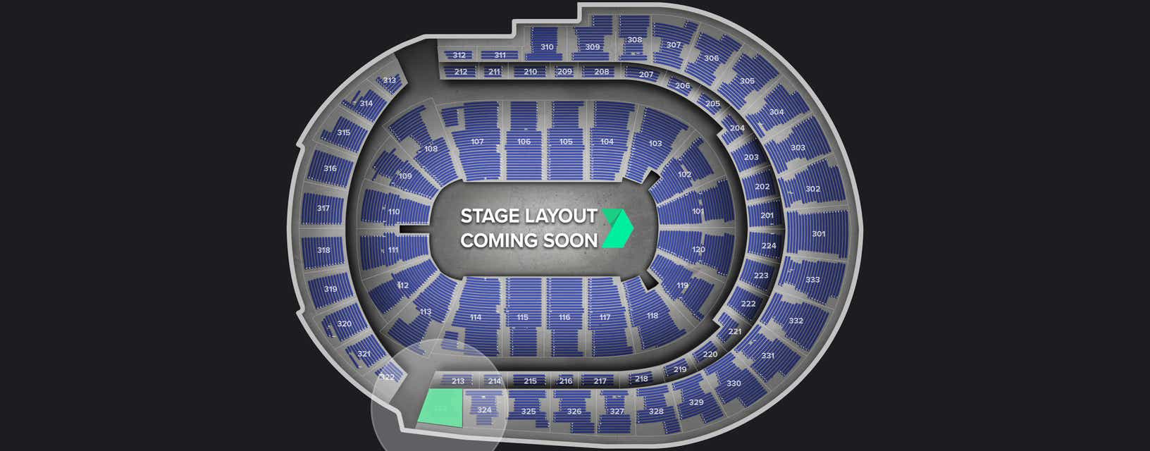 Seat view from Upper