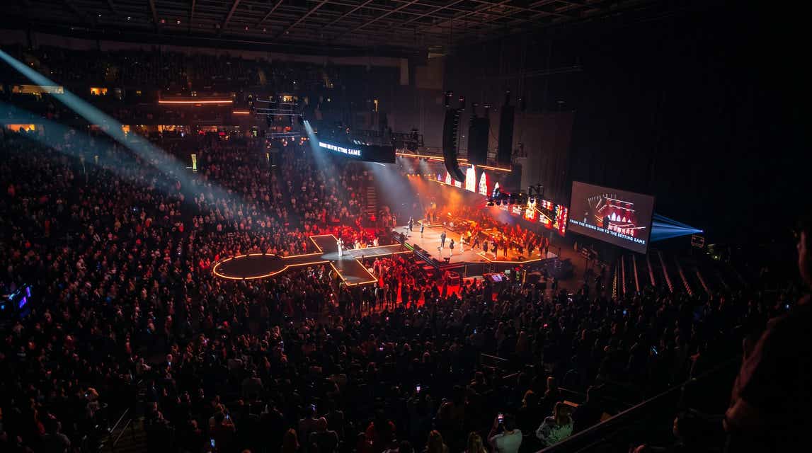 Seat view from Middle