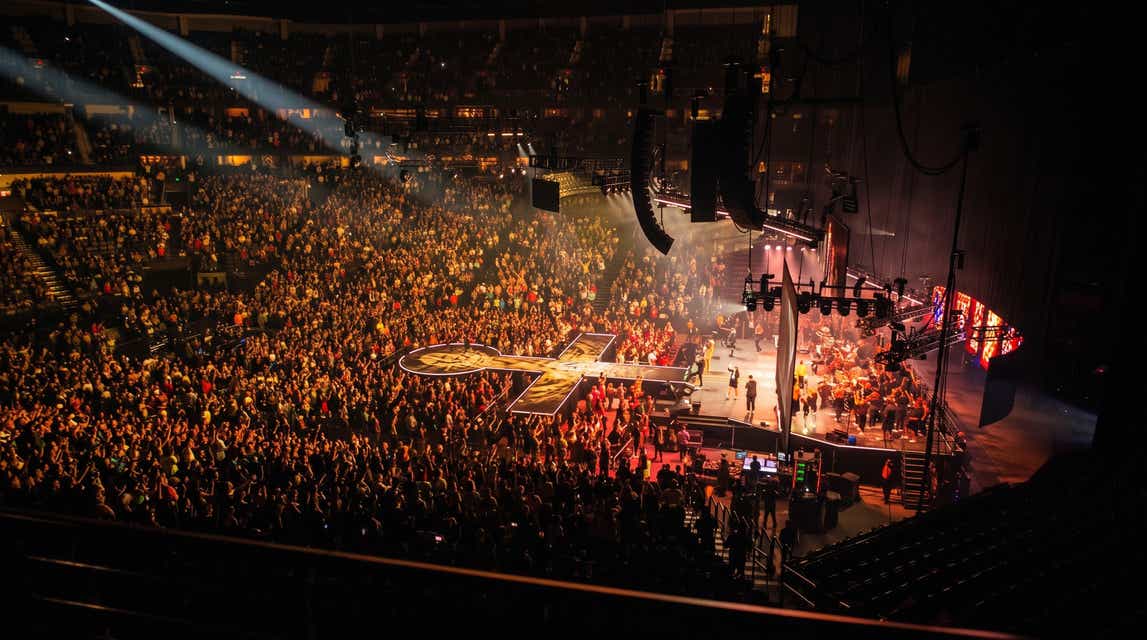 Seat view from Middle