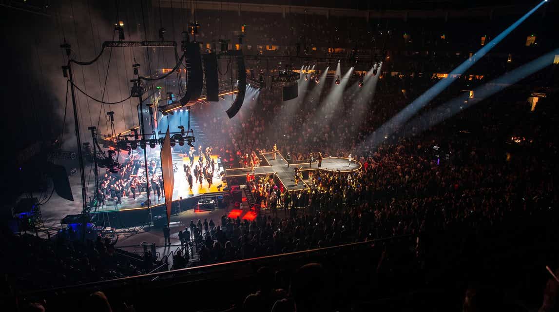 Seat view from Middle
