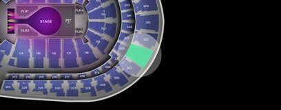 Seat view from Upper