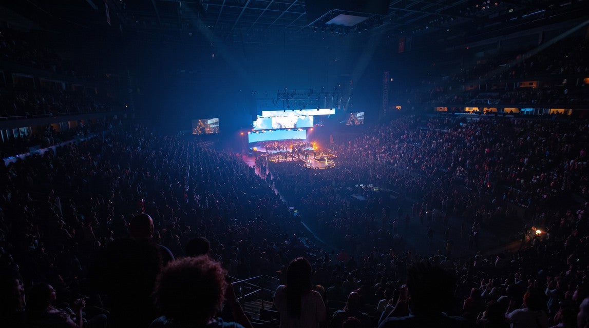 Seat view from Middle