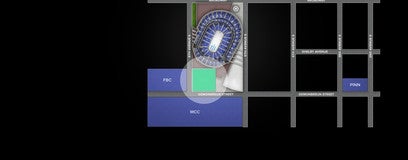 Seat view from Grand Ave Lot