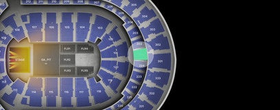 Seat view from Middle