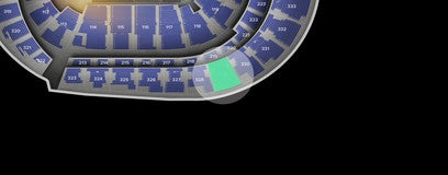 Seat view from Upper