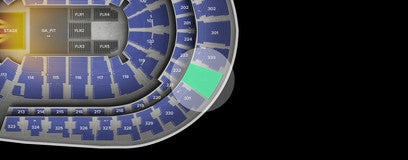 Seat view from Upper