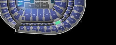 Seat view from Middle