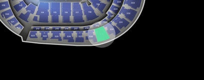 Seat view from Upper