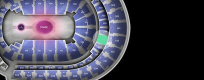 Seat view from Middle