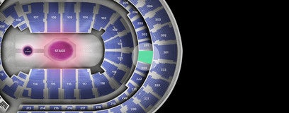 Seat view from Middle