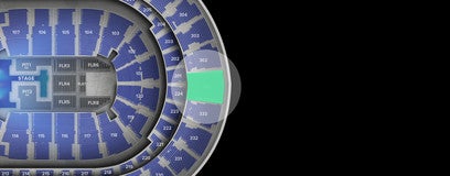 Seat view from Upper