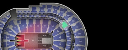 Seat view from Middle