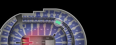 Seat view from Middle