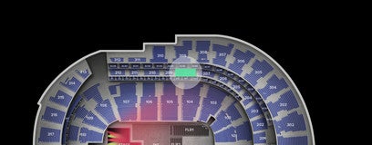 Seat view from Middle