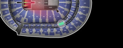 Seat view from Middle