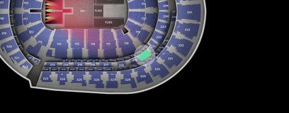 Seat view from Middle