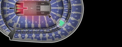 Seat view from Middle