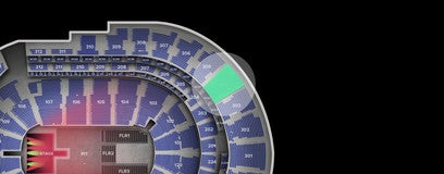 Seat view from Upper